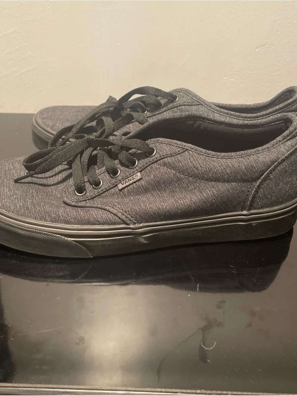 Vans Atwood Men’s Athletic Skate Sneakers Charcoal Grey Size 10 - Picture 3 of 7